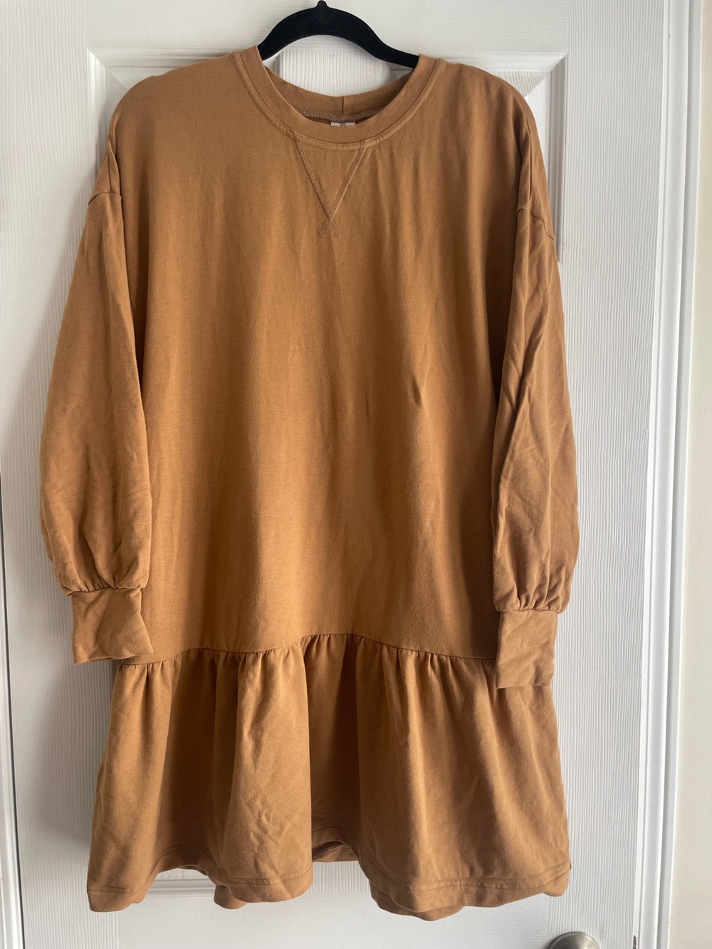 Smash & Tess Ruffle Hem Sweatshirt Dress - Picture 3 of 6